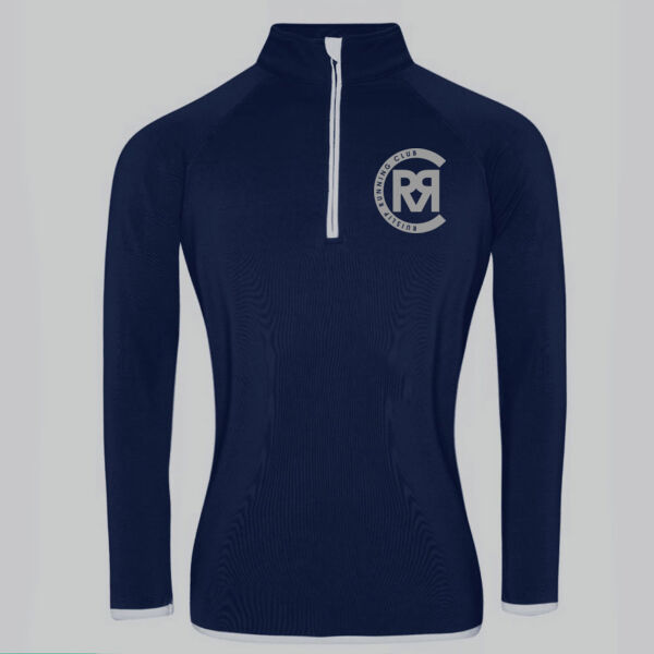 Women's Cool 1/2 Zip Sweatshirt - Ruislip Running Club Thumbnail
