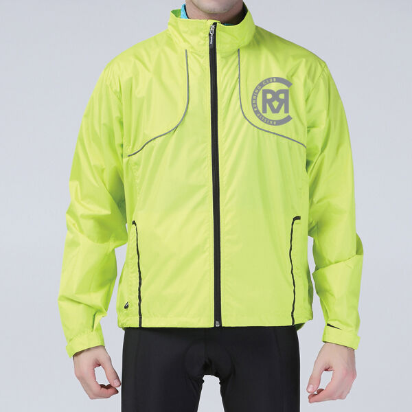 Hi Vis RRC Running Jacket with reflective print Thumbnail